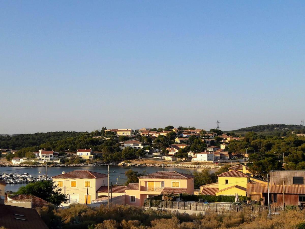 Hébergements sur la côte bleue bord de mer Martigues Extérieur photo